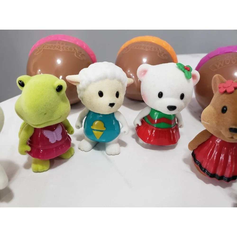 Lot 10 Lil Woodzeez Mixed Lot Animal Figures Series 2